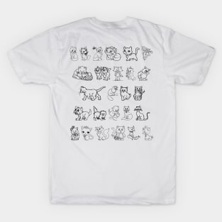 Cats, Cats, Cats and More Cats T-Shirt